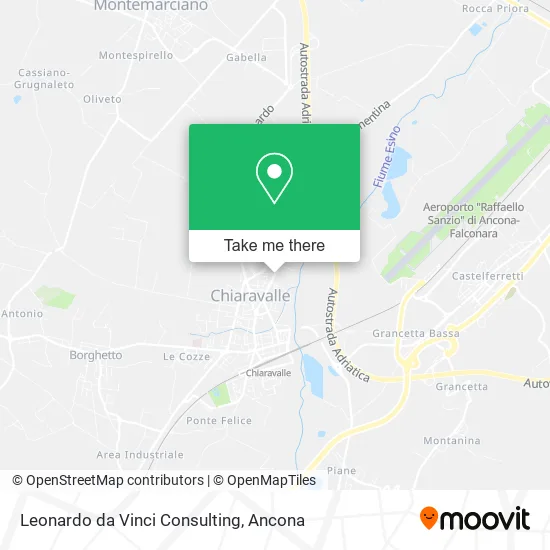 Leonardo da Vinci Consulting map