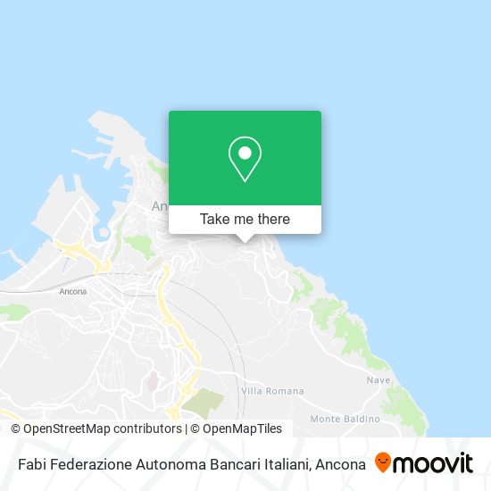 Fabi Federazione Autonoma Bancari Italiani map