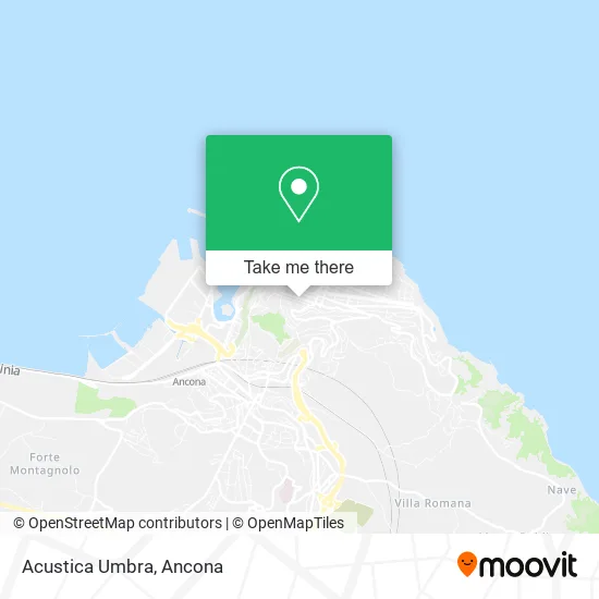Acustica Umbra map