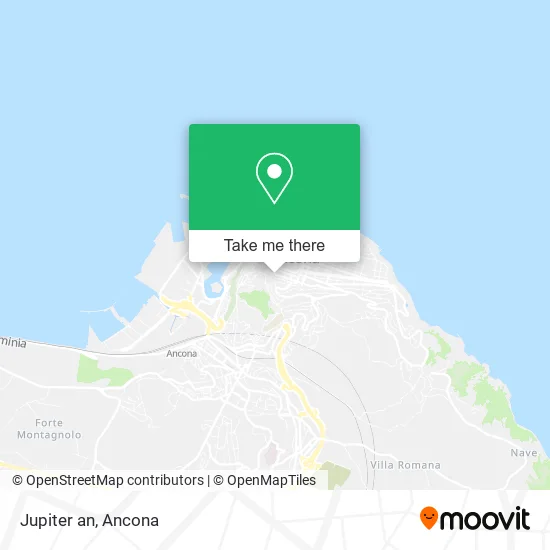 Jupiter an map