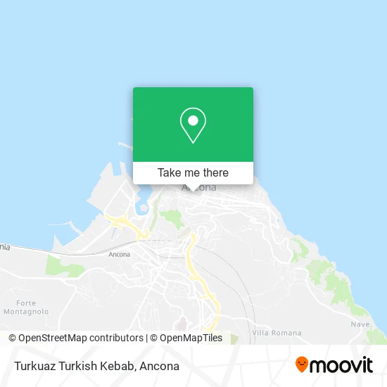 Turkuaz Turkish Kebab map