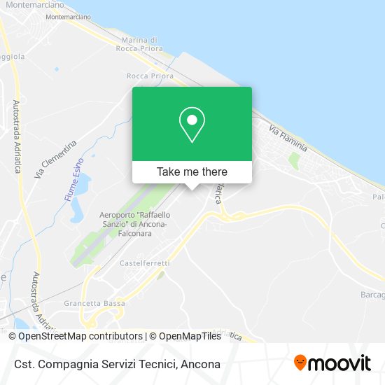 Cst. Compagnia Servizi Tecnici map