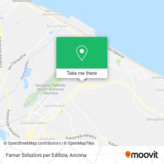 Famar Soluzioni per Edilizia map