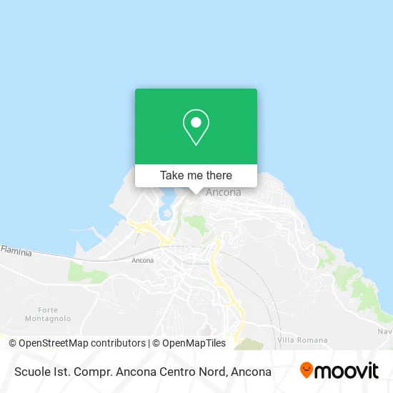 Scuole Ist. Compr. Ancona Centro Nord map
