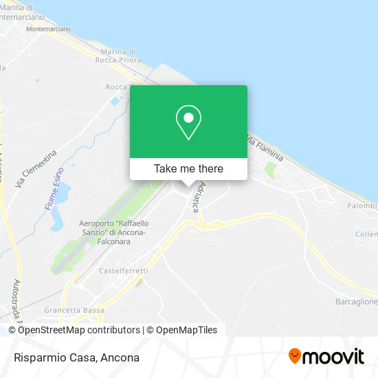 Risparmio Casa map
