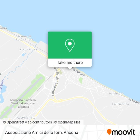 Associazione Amici dello Iom map