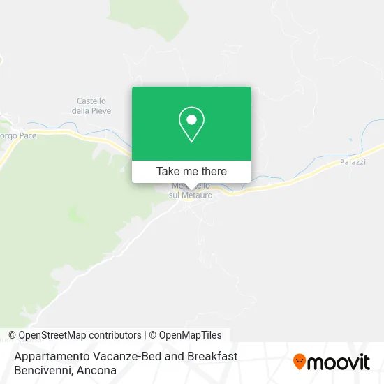 Vacation Apartment-Bed and Breakfast Bencivenni map