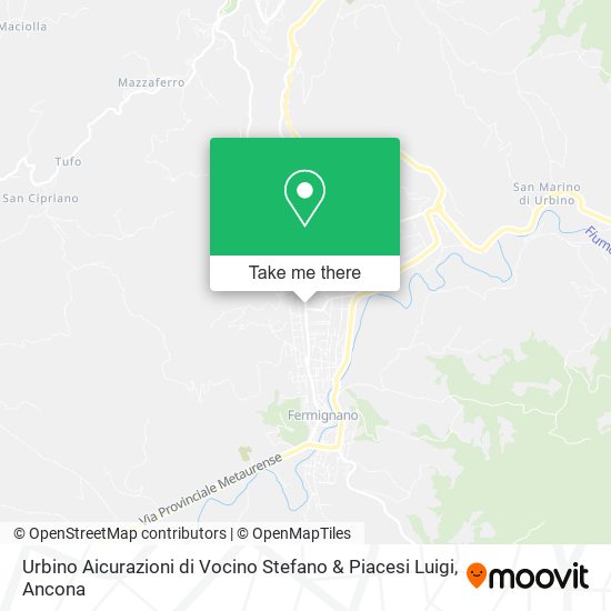 Urbino Aicurazioni di Vocino Stefano & Piacesi Luigi map