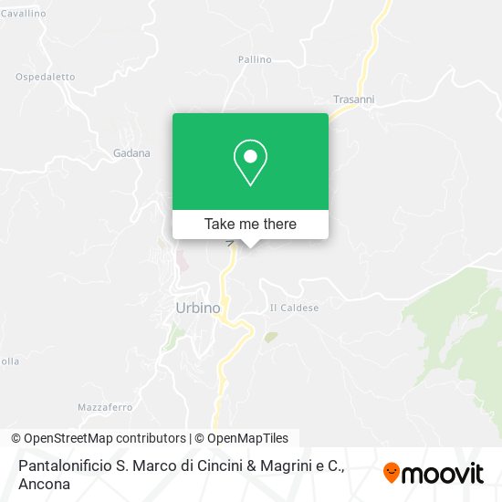 Pantalonificio S. Marco di Cincini & Magrini e C. map