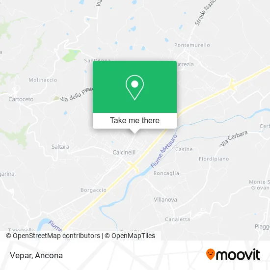 Vepar map