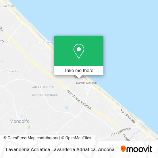 Lavanderia Adriatica Lavanderia Adriatica map