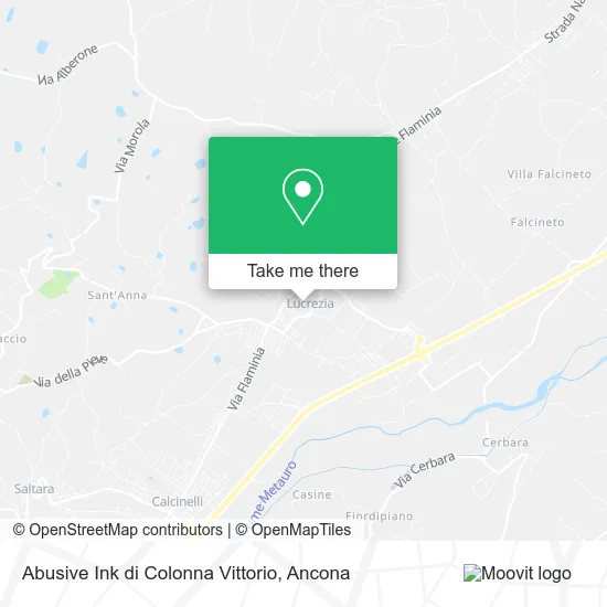 Abusive Ink di Colonna Vittorio map