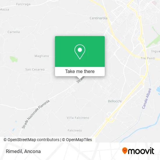 Rimedil map