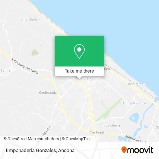 Empanaderia Gonzales map