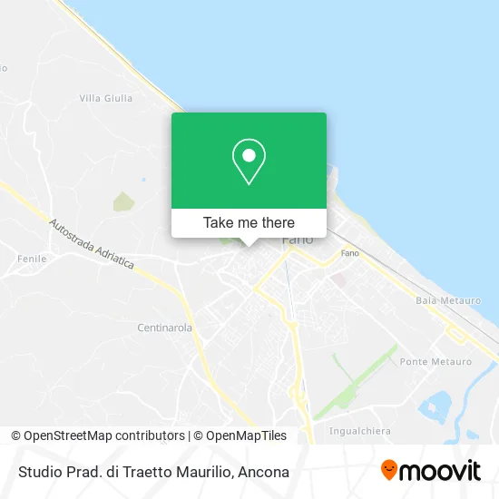 Studio Prad. di Traetto Maurilio map