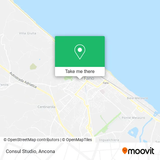 Consul Studio map