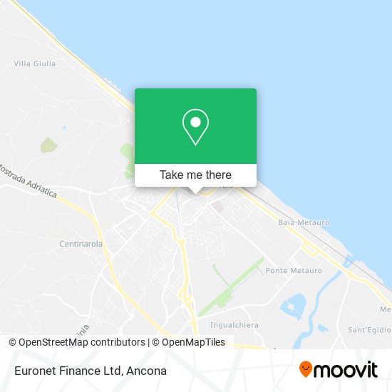 Euronet Finance Ltd map