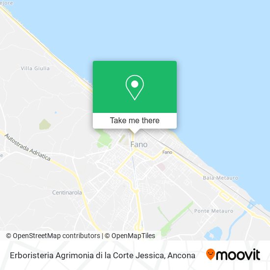 Erboristeria Agrimonia di la Corte Jessica map