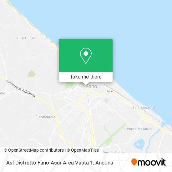 Asl-Distretto Fano-Asur Area Vasta 1 map