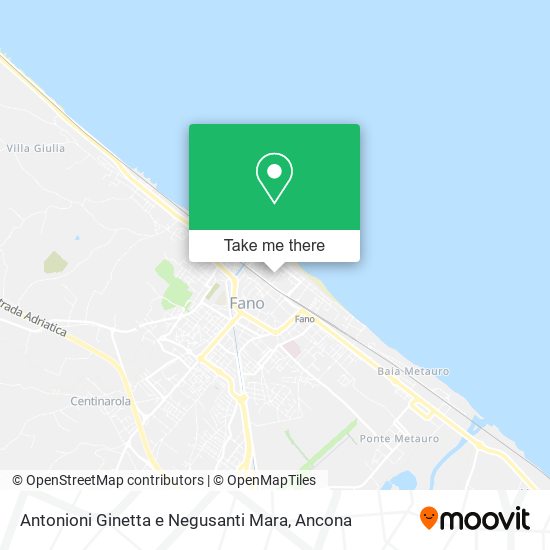 Antonioni Ginetta e Negusanti Mara map