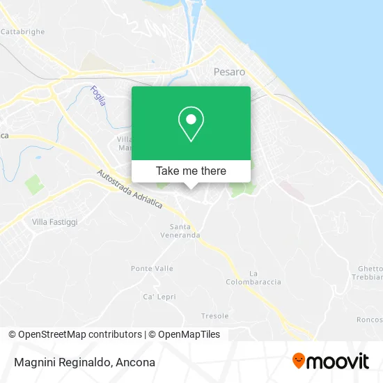 Magnini Reginaldo map