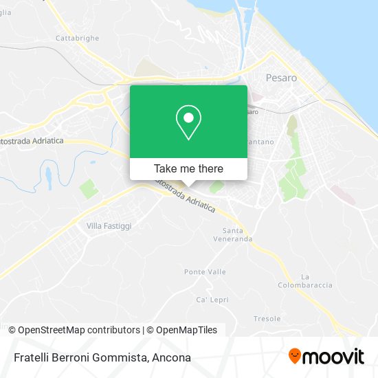 Fratelli Berroni Gommista map