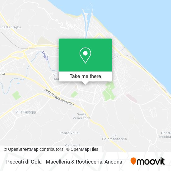 Peccati di Gola - Macelleria & Rosticceria map