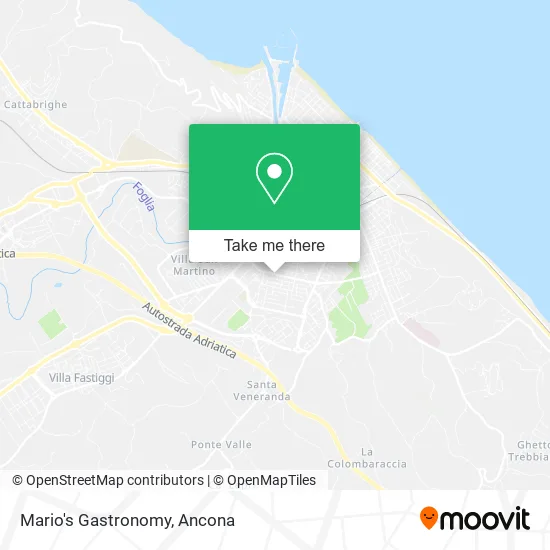Mario's Gastronomy map