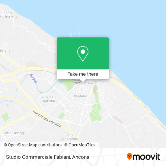 Studio Commerciale Fabiani map
