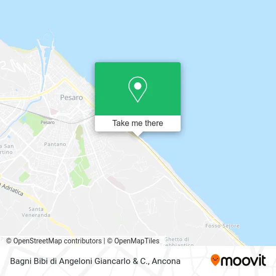 Bagni Bibi by Angeloni Giancarlo & Co. map