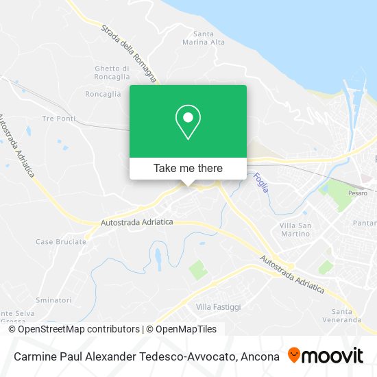 Carmine Paul Alexander Tedesco-Avvocato map