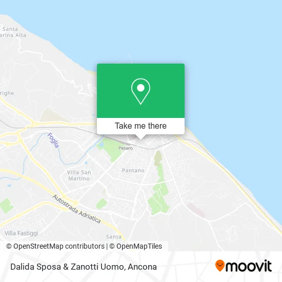 Dalida Sposa & Zanotti Uomo map