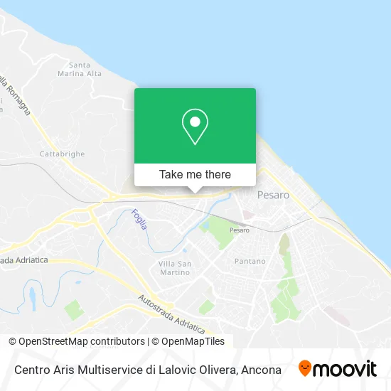 Aris Multiservice Center by Olivera Lalovic map