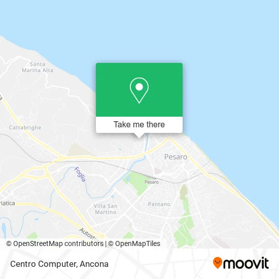 Centro Computer map