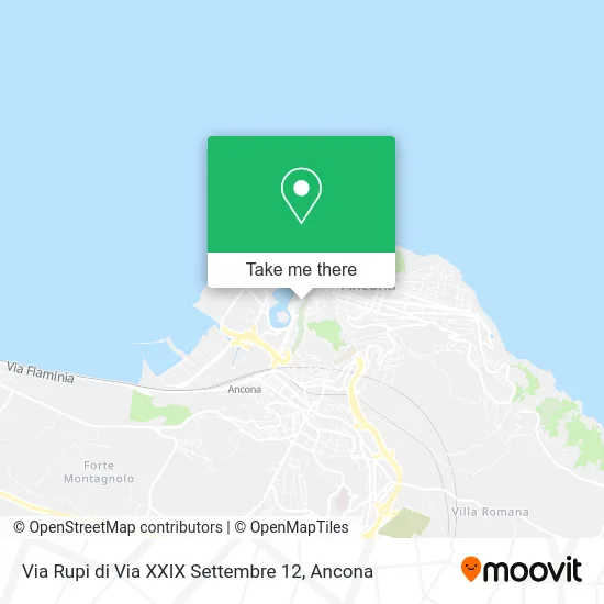 Rupi di Via XXIX Settembre Street 12 map