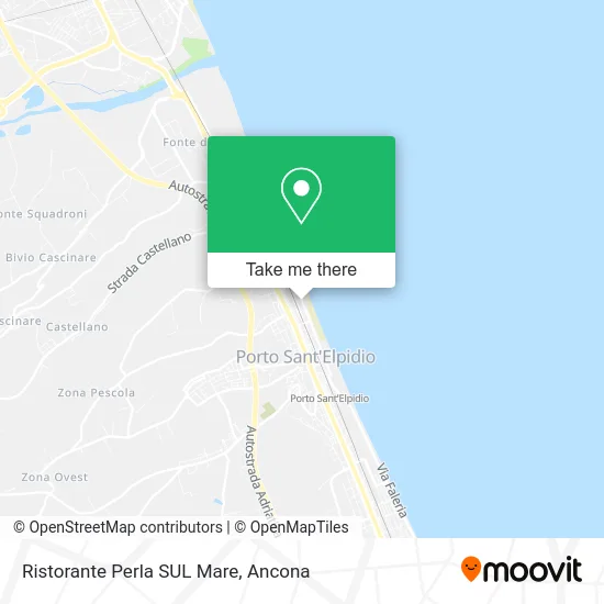 Ristorante Perla SUL Mare map