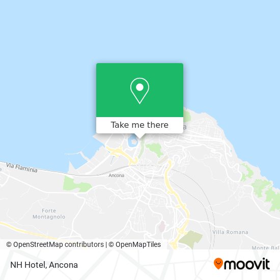 NH Hotel map