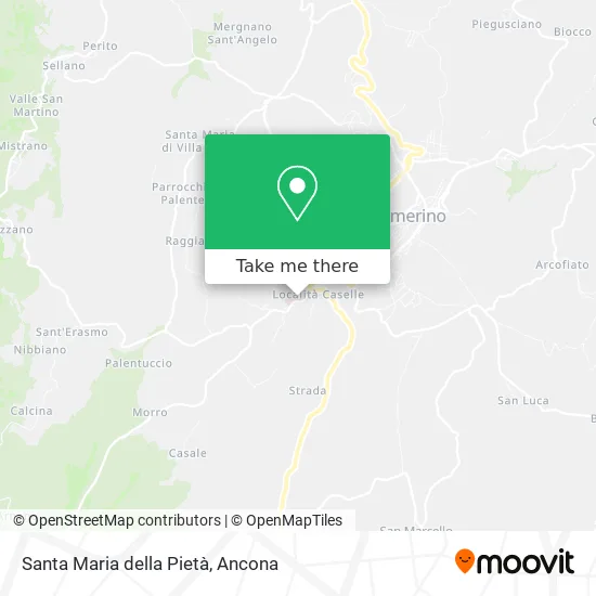 Santa Maria della Pietà map
