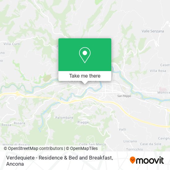 Verdequiete - Residence & Bed and Breakfast map