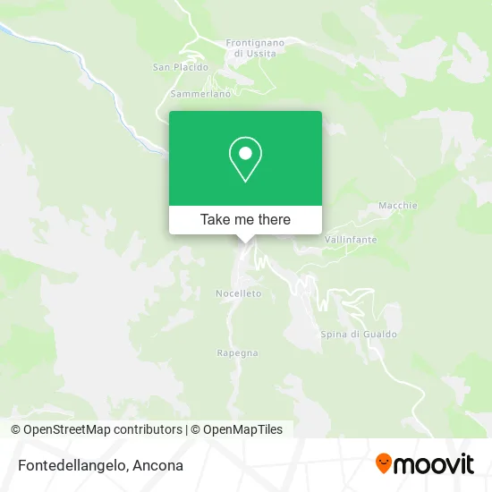 Fontedellangelo map