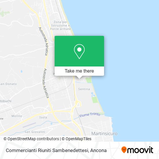 Commercianti Riuniti Sambenedettesi map