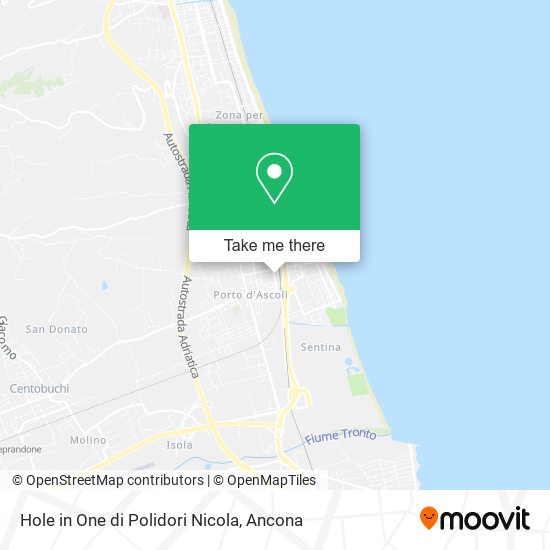 Hole in One di Polidori Nicola map