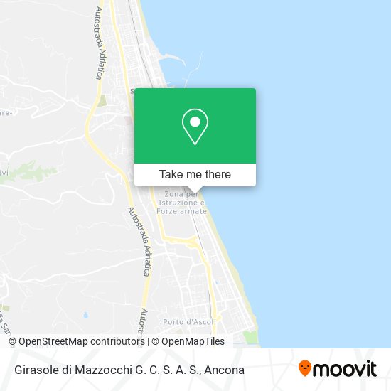 Girasole di Mazzocchi G. C. S. A. S. map