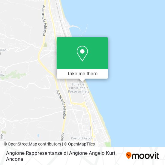 Angione Rappresentanze di Angione Angelo Kurt map