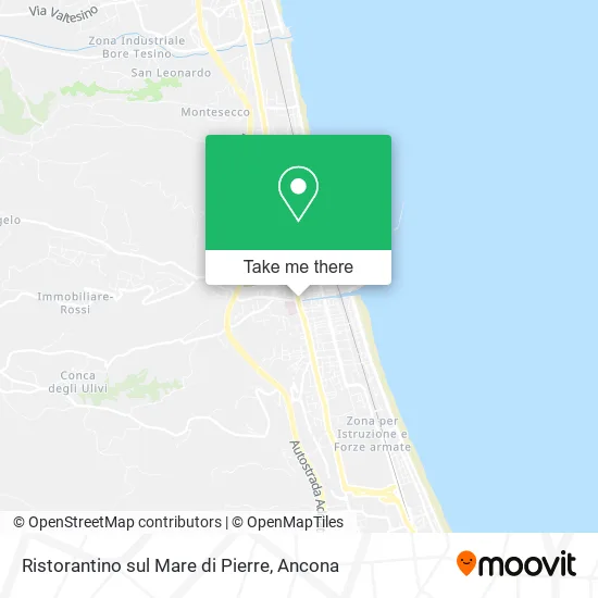 Small Restaurant by the Sea of Pierre map