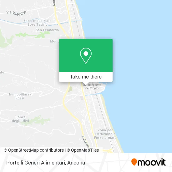 Portelli Generi Alimentari map