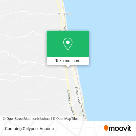 Camping Calypso map