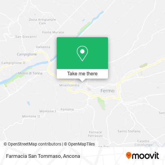 Farmacia San Tommaso map