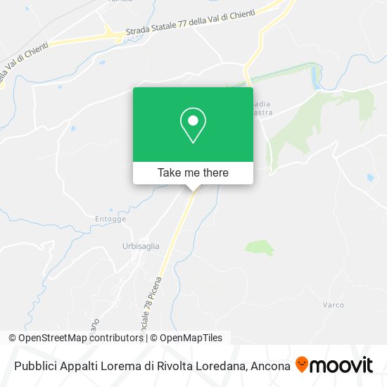 Pubblici Appalti Lorema di Rivolta Loredana map