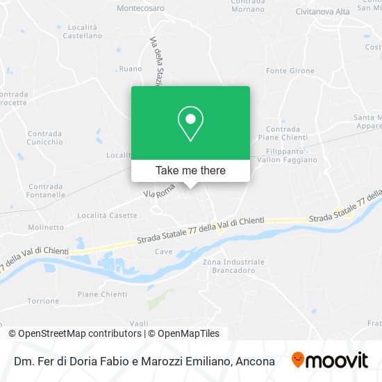 Dm. Fer di Doria Fabio e Marozzi Emiliano map